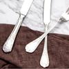 50-Piece Silverware Set,Stainless Steel Flatware Set for 10,Earl's Collection 304 Stainless Steel Steak Knife,Fork and Spoon for Upscale Western Restaurant Hotel Home Use,Mirror Polished view 4