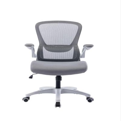 Luo Yi - CN Gaming Chair, Home Office Desk Chairs, Swivel Chair Mesh Ergonomic Office Computer Leisure Swivel Chair (Color : Grey, Size : No headrest)
