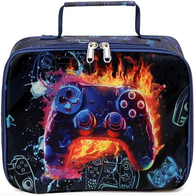 CAMTOP Boys Lunch Box Kids Insulated Lunch Bag Kids Cute Lunchbox for Boys Loncheras Para Nios