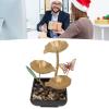 Xcello Tabletop Fountain with Modern LED Lights Small Indoor Waterfall for Office and Living Room (US) view 2