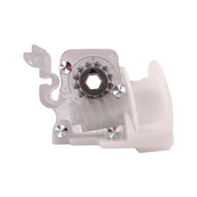Amazing Drapery Hardware Clear Low Profile Cord Tilt Control 1ct - Fits Hex Rod, 1/4" Hex Hole, Ideal for 2" Horizontal Blinds