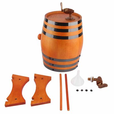 Xcello 3L Vintage Oak Wine Barrels Wooden Beer Barrels for Bar, Catering, and Barbecue Shops