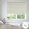 Sulugood Cordless Aluminum Mini Blinds for Windows 1" Room Darkening Metal Horizontal Window Blinds Venetian Light Adjust Window Shades for Home Office Door Beige,65" W x 39" H view 4