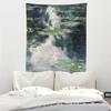 Chitteri Oscar-Claude Monet Water Lilies02 Hanging Tapestry 60" x 45" Polyester Wall Art for Home Decoration view 4