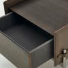 Nightstand Nordic Style Indoor Bedside Table Modern Minimalist Retro Saddle Leather Bedroom Bedside Table Storage Bedside Cabinet Bedside Table view 4