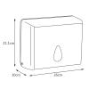 Paper Towel Dispensers Wall Mounted Paper Towel Dispenser Contactless Towel Dispenser Large Capacity Paper Towel Holders Bathroom Hand Towel Dispenser Fashion view 3