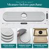 eormoe Diatomite Sink Splash Guard - DryingNeat Kitchen Faucet Mat, Instant Dry Water Absorbing Stone Tray for Sink, Durable Protector for Kitchen Bathroom Counter [Light Grey, 17.7" x 3.9"] view 2