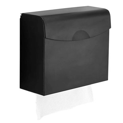 Paper Towel Dispensers Wall Mounted Paper Towel Dispenser Waterproof Bathroom Towel Dispenser Large Capacity Paper Towel Holders Hand Towel Dispenser Fashion