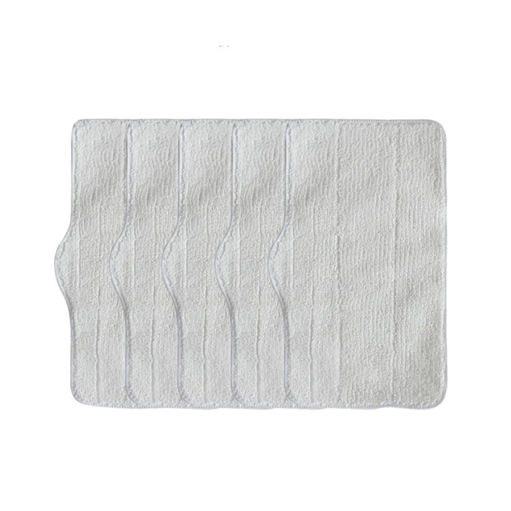 MhaRt 3/5/10 Pcs Mop Cleaning PadsCompatible for Xiaomi Compatible for Deerma DEM ZQ600 ZQ610 Handhold Steam Vacuum Cleaner Cleaner Mop Replacement Accessory (Color : 5 PCS)