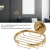 Mokylor Bar Soap Holder for Shower Wall, Rustproof Wall Mouted Soap Sponge Holder Tray Basket, Bar Soap Dish Holder for Shower Wall, Bathroom Bathtub Kitchen Sink view 2