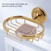 Mokylor Bar Soap Holder for Shower Wall, Rustproof Wall Mouted Soap Sponge Holder Tray Basket, Bar Soap Dish Holder for Shower Wall, Bathroom Bathtub Kitchen Sink view 3