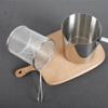 Cabilock 1set Stainless Steel Deep Fry Basket with Handle Small Frying Pot for Cooking Fish Chicken and Fries Versatile Kitchen Fryer Basket for Home Use view 4