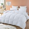 5 Piece Comforter - All Season Cotton California King Comforter White Box Stitched Comforter view 1