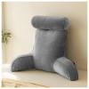AKYLDI Bed Back Rests for Sitting up in Bed, Backrest Pillow Removable Neck Pillow/Washable Cover, Bed Sitting Pillow for Bed Rest,Reading,Grey view 1