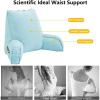 AKYLDI Bed Back Rests for Sitting up in Bed, Backrest Pillow Removable Neck Pillow/Washable Cover, Bed Sitting Pillow for Bed Rest,Reading,Grey view 3