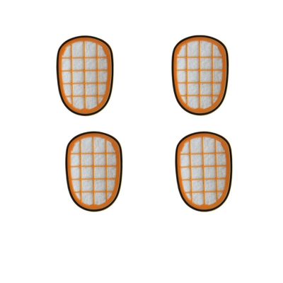 Lipski Rolling Brush Filter Replacement Part, Compatible for Philips SpeedPro Max FC6822 FC6827 FC6812 FC6813 FC6904 Vacuum Cleaner Accessories (Color : 4pcs Filters)