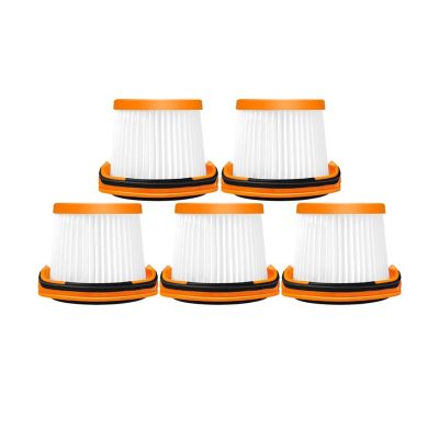 Compatible for Shark Wandvac System Filter HEPA WS620 WS630 WS632 Wireless Vacuum Cleaner XFFWV360 Vacuum Cleaner Spare Parts (Color : 5PCS)