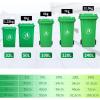 Outdoor Trash Can Waste Container with Lid, Heavy-Duty Outdoor Garbage Can with Handles, Green, Heavy-Duty Construction, Perfect Back Yard, Deck, or Garage Trash Can Outdoor Waste Bins ( Size : 100L ) view 2