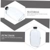 Ciieeo Set of 2 Floating Glass Bottles Mushroom Black Cap Crafted Storage Jars for Aromatherapy Decor view 3