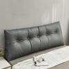 HIOSIEFUO Removable, Washable Wedge headboard Pillow, Large Bed/Sofa Back Cushion, Triangular headboard Reading Pillow, Bedside Pillow with Removable (Color : Gray-1, Size : 100x50x20cm) view 2