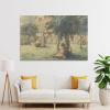 Femme tendant Son Linge By Jean-Francois Millet Prints Poster Canvas Wall Art Poster Decorative Bedroom Modern Home Print Picture Artworks Posters 20x30inch(50x75cm) view 4