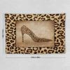 ZhiRain Sexy Leopard Print Tapestry Wall Hanging Brown Animal Texture High Heels Animal Skin Tapestries Home Decor for Living Room Bedroom Apartment Farmhouse Dorm 60"x90" view 2
