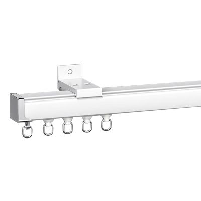 31 39 42 55 63 67 118 197 275 315 Inch Long Curtain Track Ceiling/ Wall Mount Heavy Duty, Extra Long Room Divider Partition Curtain Track Rods System, for Window Rv, with Roller Hooks ( Color : Wall M