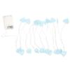 ABOOFAN Valentine's Day Heart Shape Led String Lights Indoor Fairy Light Decor for Boys and Girls Bedroom Wedding Parties Birthdays and Romantic Atmosphere view 1