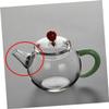 DECHOUS 10pcs Teapot Spout Filter Loose Tea Strainer Stainer Steel Strainer Steel Tea Coffee Filters Tea Pot Supplies Glass Tea Infuser Kitchen Tool Effort Stainless Steel Loose Leaf view 4
