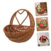 ABOOFAN Hanging for Plants Small Wicker Wall Decor Plant Storage view 4