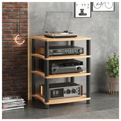 Amplifier Cabinet Rack HiFi Audio and Video Equipment Home Theater Equipment Cabinet Multilayer Audio Rack CD Racks (Color : C-4)
