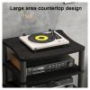 Amplifier Cabinet Rack HiFi Audio and Video Equipment Home Theater Equipment Cabinet Multilayer Audio Rack CD Racks (Color : C-4) view 2