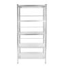 5 Tiers Stainless Steel Shelving, Adjustable Shelving Unit, Heavy Duty Storage Shelving Unit, 31.5x15.75 x 66.93 IN Storage Rack Shelving, Garage Storage Shelf Max Load 1000lbs for Home, Office view 1
