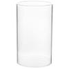 HOLIDYOYO Glass Candle Shade Windproof Candle Cover for Home Decor Weddings and Aromatherapy and Elegant Cylinder Design view 1