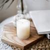 HOLIDYOYO Glass Candle Shade Windproof Candle Cover for Home Decor Weddings and Aromatherapy and Elegant Cylinder Design view 3