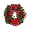Bothyi Artificial Christmas Wreath Wreath for Front Door for Home Wedding Garden view 1