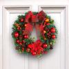 Bothyi Artificial Christmas Wreath Wreath for Front Door for Home Wedding Garden view 3