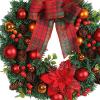 Bothyi Artificial Christmas Wreath Wreath for Front Door for Home Wedding Garden view 4