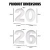 12" Fillable Cardboard Number Shaped Gift Grazing Charcuterie Board Paper Container (2026) view 3