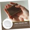 Beatifufu Elegant Shell Shape Ceramic Soap Dish Self-draining Soap Holder for Bathroom Sink Decorative and Functional Dish for Bar Soap and Sponge Cute Bathroom Accessory view 2