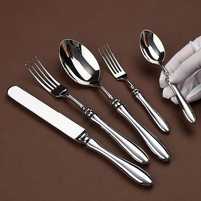 Silverware Set 70 PCS, Flatware Set for 14,18/8 Food-Grade Stainless Steel include Dinner Forks Spoons Teaspoons Knives Home Kitchen Essentials