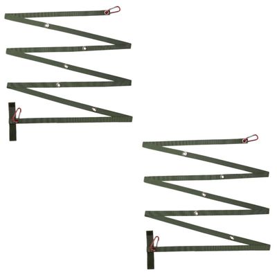 ABOOFAN 2sets Thick Camping Clothesline Rope Portable Drying Line Weatherproof Outdoor Tent Rope Professional Hiking Lanyard