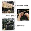 ABOOFAN 2sets Thick Camping Clothesline Rope Portable Drying Line Weatherproof Outdoor Tent Rope Professional Hiking Lanyard view 2