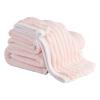JUSHZ Bath Towels Large Set Bath Sheets Towels for Adults Bath Towel for Bathroom Multi Coloured Soft Pure Cotton Quick Drying Adult Hemming Lanyard (150x80cm,Pink) view 1