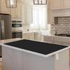 Extra Large Silicone Mat, 31.5x23.6 Inch Heat Resistant Mat for Kitchen Counter, Non Stick Silicone Baking Mat for Dough and Pastry, Thick Silicone placement Countertop Protector, Black countertop mat view 1