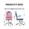 BXKCFYBSQ Ergonomic Children's Desks and Chairs, Children's Learning Computer Chairs, Height-Adjustable Waist Support Task Student Chairs, Suitable for Teenage Boys and Girls (Color : Pink) view 2