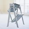 RomildaYuan Kitchen Folding Stool Creative Simple Home Multifunctional Dual-use Step Stool Indoor 2 Step Thick Portable Step Stool Ladder view 4