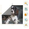 Microfiber Dish Drying Mat for Kitchen Counter, Absorbent Dish Drying Pads, Non-slip Kitchen Draining Mat, Large Spaniel On The Sofa Dishes Drainer Mats, 18"x16" Dish Drainer Pad view 2