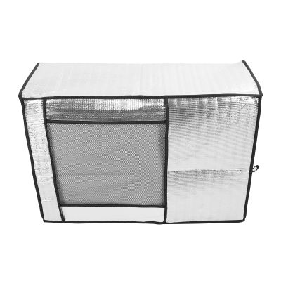 Air Conditioner, AC Unit Cover Air Conditioner Cover for Outside Units Waterproof AC Cover for Outdoor Winproof(80CM*30CM*57CM)