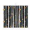 Ink and Gold Dot Stripes Print Dish Drying Mat for Kitchen Counter Super Absorbent Microfiber Drainer Mats Large Size Dish Drying Pad Quick Drying Dish Rack Pad 18"x 16" view 1